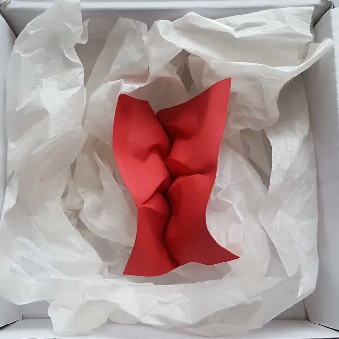 This Artist Transforms A Single Sheet Of Paper Into Mesmerizing Geometric Sculptures (40 Pics)
