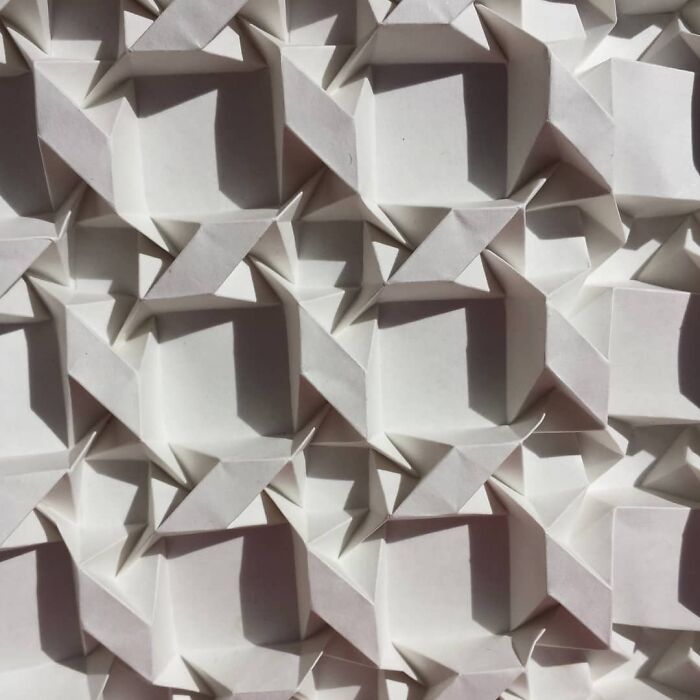 This Artist Transforms A Single Sheet Of Paper Into Mesmerizing Geometric Sculptures (40 Pics)