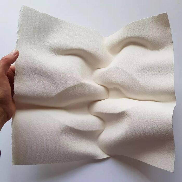 This Artist Transforms A Single Sheet Of Paper Into Mesmerizing Geometric Sculptures (40 Pics)