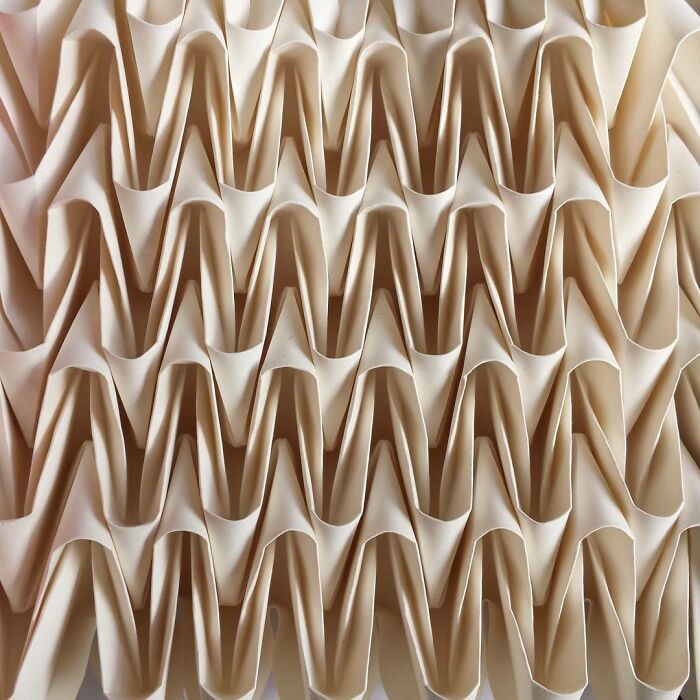This Artist Transforms A Single Sheet Of Paper Into Mesmerizing Geometric Sculptures (40 Pics)