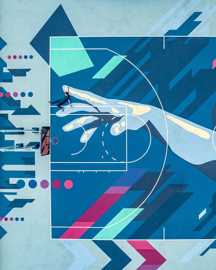 &lsquo;Shooting Hoops&rsquo;:This Photographer Captured All 2,549 Hong Kong Basketball Courts (30 Pics)