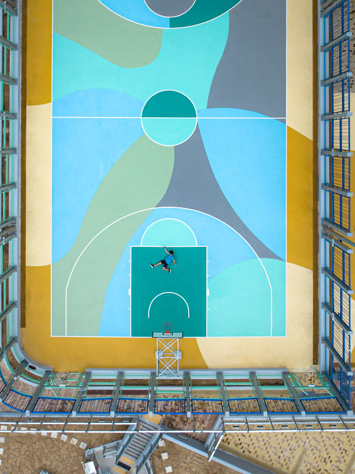 &lsquo;Shooting Hoops&rsquo;:This Photographer Captured All 2,549 Hong Kong Basketball Courts (30 Pics)