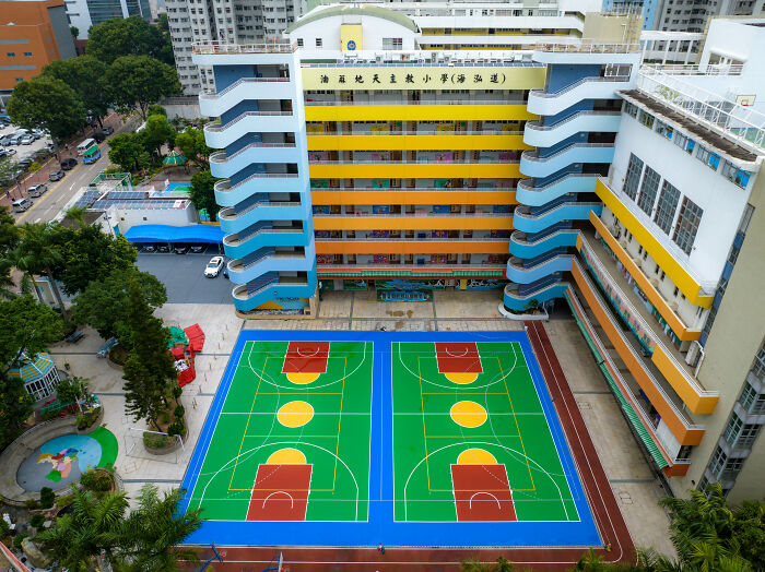 &lsquo;Shooting Hoops&rsquo;:This Photographer Captured All 2,549 Hong Kong Basketball Courts (30 Pics)