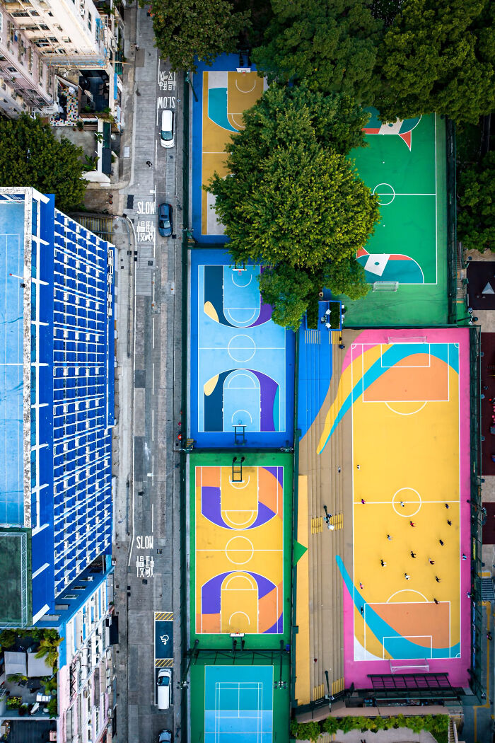 &lsquo;Shooting Hoops&rsquo;:This Photographer Captured All 2,549 Hong Kong Basketball Courts (30 Pics)