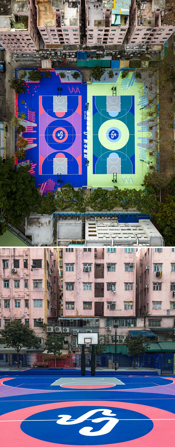 &lsquo;Shooting Hoops&rsquo;:This Photographer Captured All 2,549 Hong Kong Basketball Courts (30 Pics)