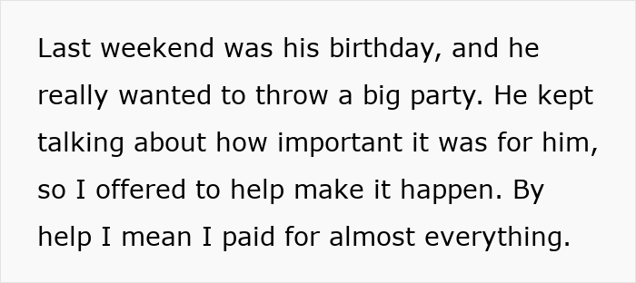 GF Funds BF’s Big B-Day Bash, He Repays Her By Flirting With Another Woman And Asking Her To Leave