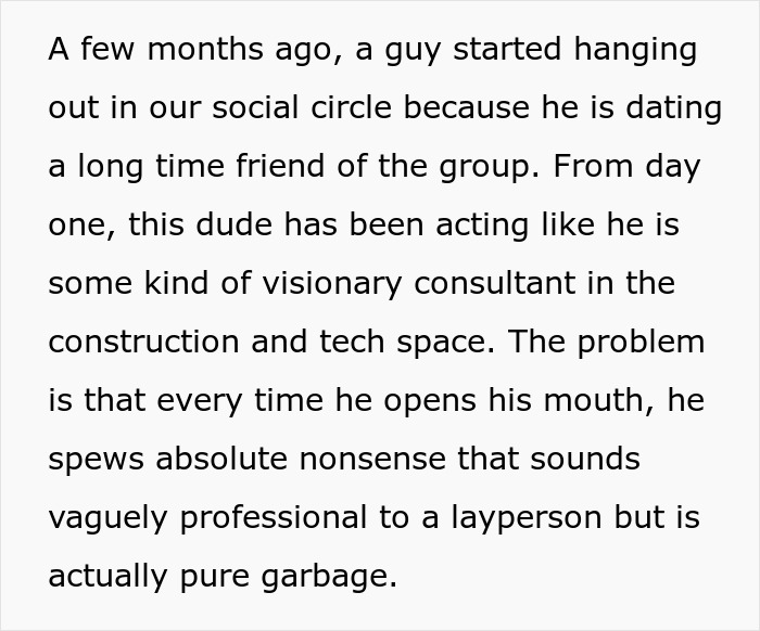 Man Plays Expert At Dinner Party, Calls Real Expert “Sweetie” When She Questions Him, Gets Destroyed