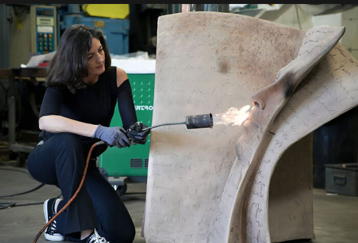 Artist Paola Grizi Turns Bronze And Clay Into Stunning Sculptures Of Hidden Faces (25 Pics)