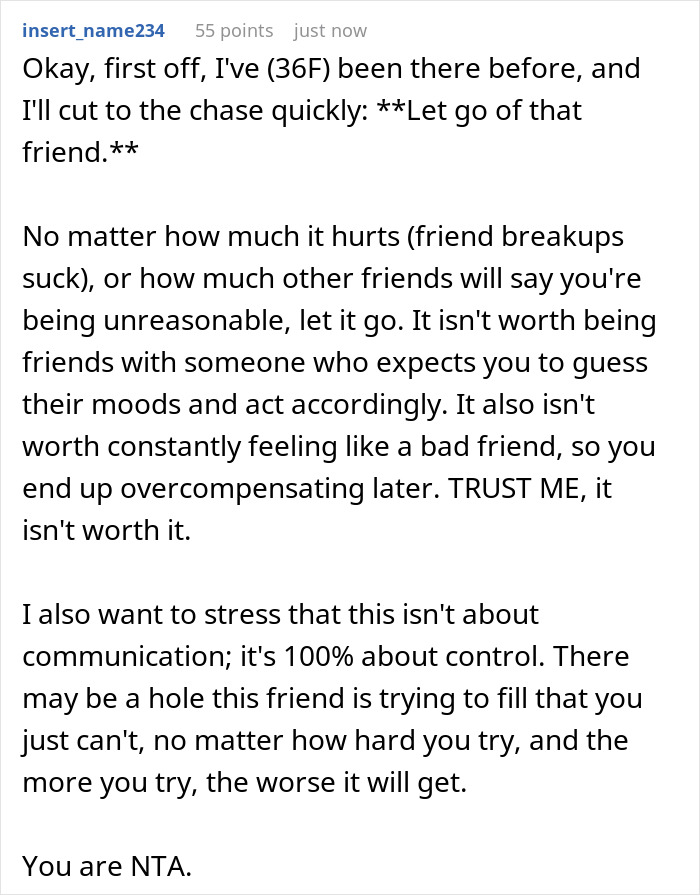 Woman Keeps Testing Friend To Remind Her To Show &lsquo;Appreciation,&rsquo; Shocked That She Left Her Hanging