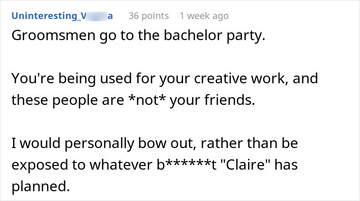 Ex-Girlfriend Cheats On Guy, Then Demands He Gets Removed From His Friend’s Wedding