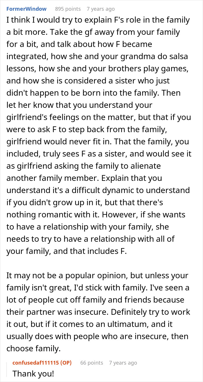 Woman Breaks Up With BF After She Sees How Close His Female Friend Is To His Family