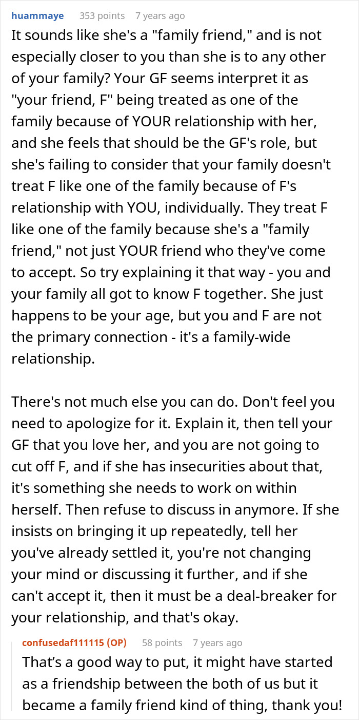 Woman Breaks Up With BF After She Sees How Close His Female Friend Is To His Family