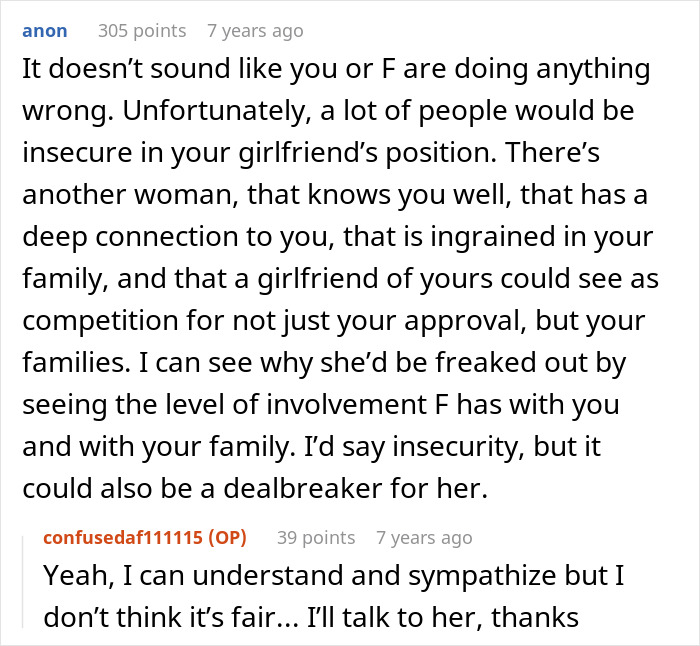 Woman Breaks Up With BF After She Sees How Close His Female Friend Is To His Family