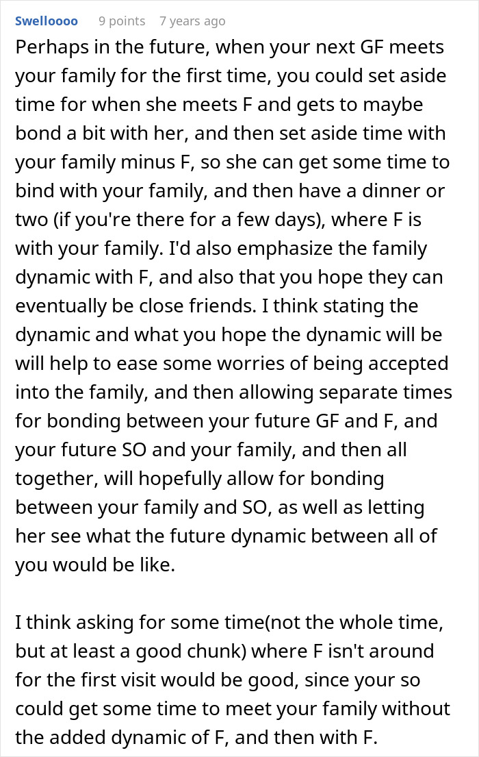 Woman Breaks Up With BF After She Sees How Close His Female Friend Is To His Family