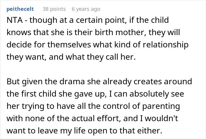 Woman Wants Her Baby To Be Adopted By Her Brother, Furious After SIL Says She’s Going To Be The Only Mom