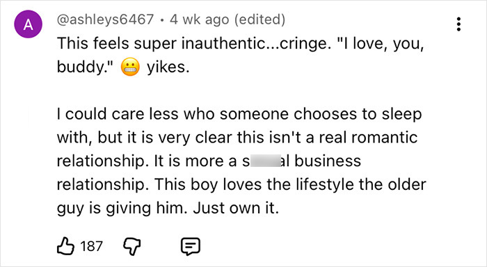 Man Dating Dad-Aged Partner Defends Relationship Despite Past Attraction To Women