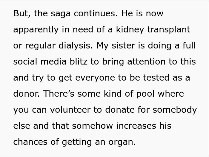 Man Refuses To Donate Kidney To 77-Year-Old Dad “To Keep Frankenstein‘s Monster Alive” Man Refuses To Donate Kidney To 77-Year-Old Dad “To Keep Frankenstein‘s Monster Alive”