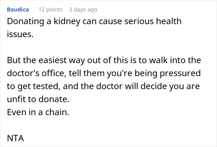Man Refuses To Donate Kidney To 77-Year-Old Dad “To Keep Frankenstein‘s Monster Alive” Man Refuses To Donate Kidney To 77-Year-Old Dad “To Keep Frankenstein‘s Monster Alive”
