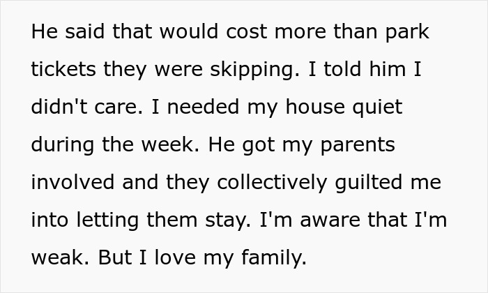 Guy Makes Family As Uncomfortable As Possible After They Refuse To Leave His House