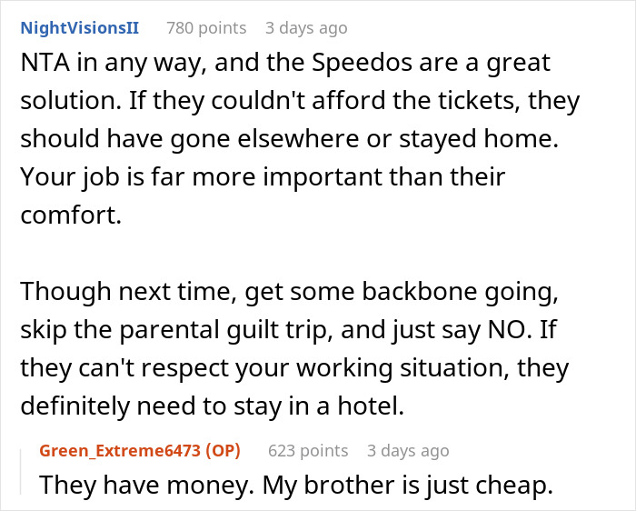 Guy Makes Family As Uncomfortable As Possible After They Refuse To Leave His House