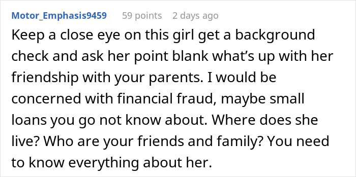 Man Confronts Parents About Their 20YO Best Friend, They Call Him Controlling Man Confronts Parents About Their 20YO Best Friend, They Call Him Controlling