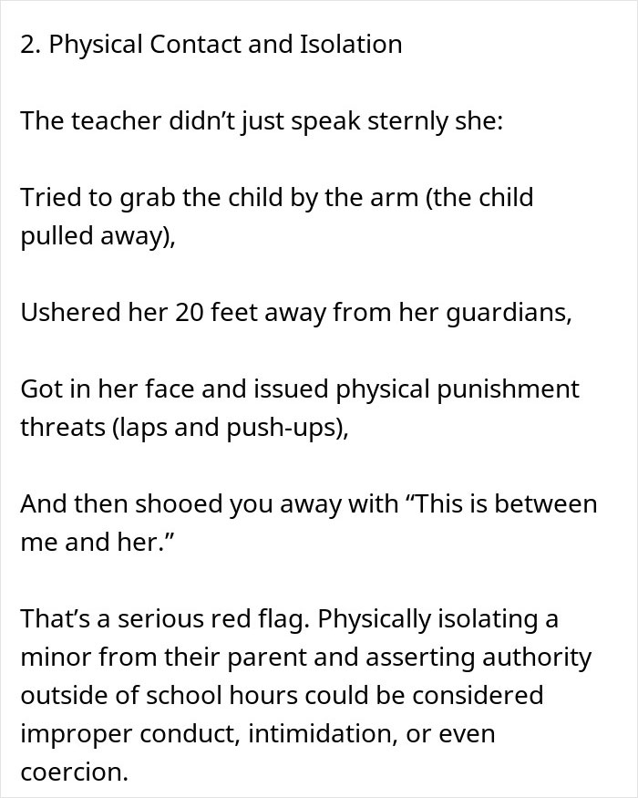 Teacher Grabs Kids In Front Of Mom, Can’t Believe She’s Called Out For It Teacher Grabs Kids In Front Of Mom, Can’t Believe She’s Called Out For It