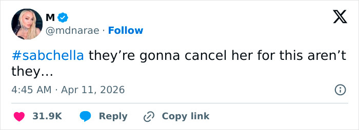 Sabrina Carpenter Sparks Backlash When She Dismisses Fan’s Arab Cheer Saying She Doesn’t Like It