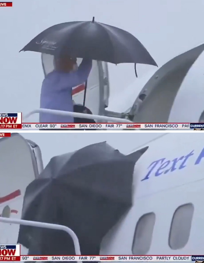 “Not A Presidential Skill”: Why Presidents Struggle With Closing Umbrellas