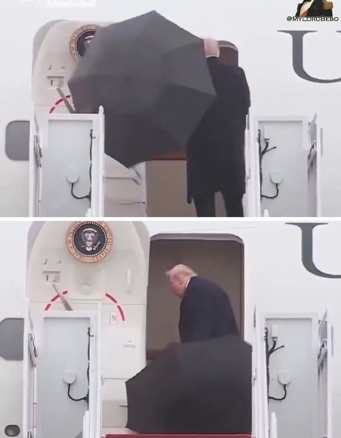 “Not A Presidential Skill”: Why Presidents Struggle With Closing Umbrellas