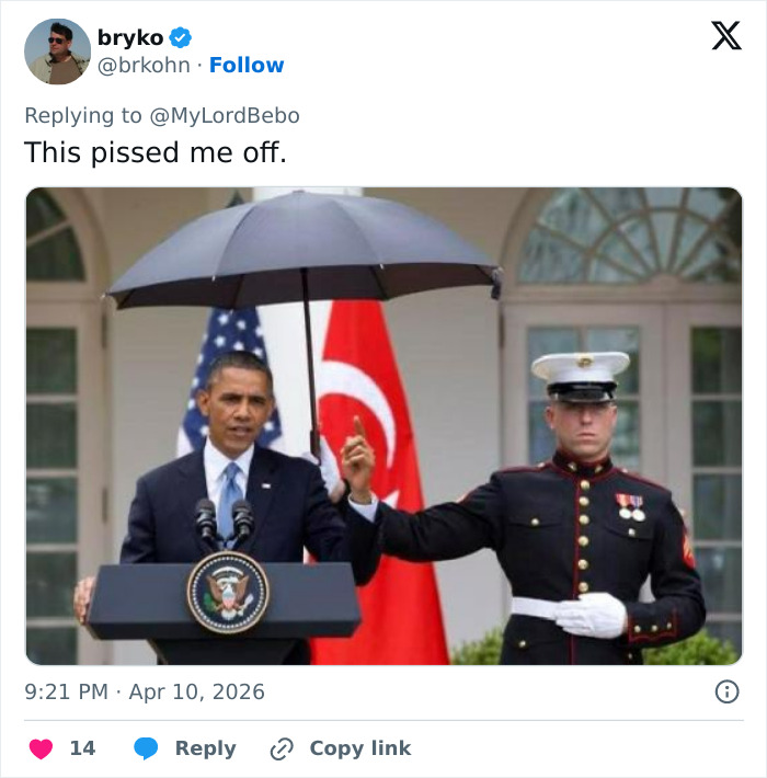 “Not A Presidential Skill”: Why Presidents Struggle With Closing Umbrellas