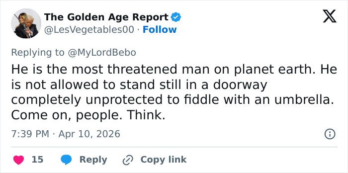 “Not A Presidential Skill”: Why Presidents Struggle With Closing Umbrellas