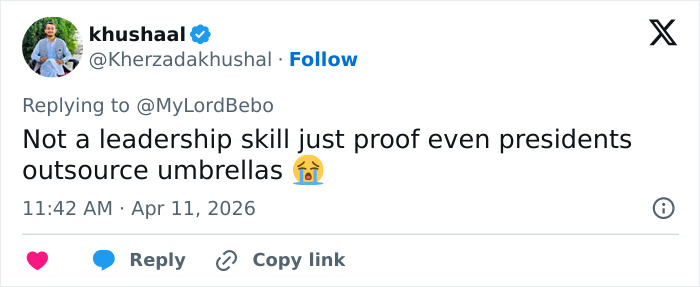 “Not A Presidential Skill”: Why Presidents Struggle With Closing Umbrellas