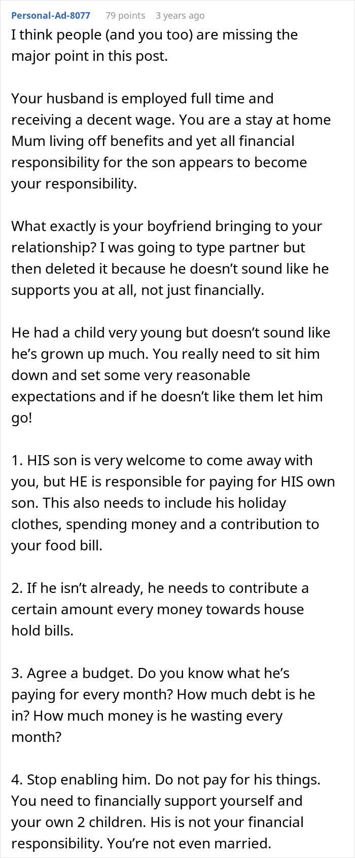 Woman Pays For Family Vacation, Decides Stepson Isn’t Going Because He Wouldn’t Enjoy It Woman Pays For Family Vacation, Decides Stepson Isn’t Going Because He Wouldn’t Enjoy It