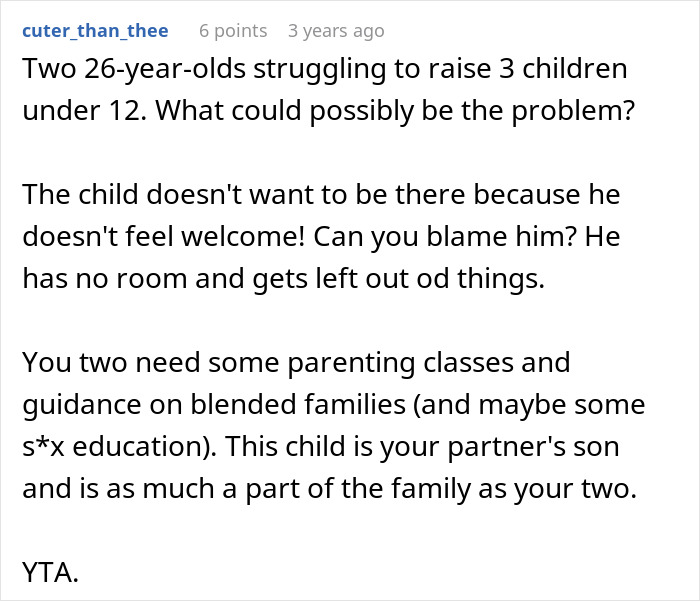 Woman Pays For Family Vacation, Decides Stepson Isn’t Going Because He Wouldn’t Enjoy It Woman Pays For Family Vacation, Decides Stepson Isn’t Going Because He Wouldn’t Enjoy It