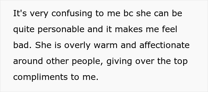 Woman Asks The Internet For Help Calling Out Her MIL’s “Unhinged Mean Girl Behavior” Woman Asks The Internet For Help Calling Out Her MIL’s “Unhinged Mean Girl Behavior”