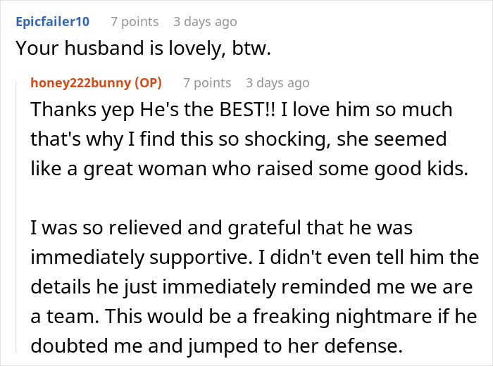 Woman Asks The Internet For Help Calling Out Her MIL’s “Unhinged Mean Girl Behavior” Woman Asks The Internet For Help Calling Out Her MIL’s “Unhinged Mean Girl Behavior”
