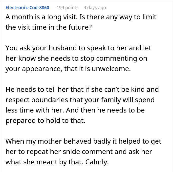 Woman Asks The Internet For Help Calling Out Her MIL’s “Unhinged Mean Girl Behavior” Woman Asks The Internet For Help Calling Out Her MIL’s “Unhinged Mean Girl Behavior”