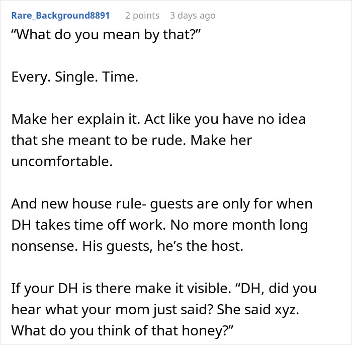 Woman Asks The Internet For Help Calling Out Her MIL’s “Unhinged Mean Girl Behavior” Woman Asks The Internet For Help Calling Out Her MIL’s “Unhinged Mean Girl Behavior”