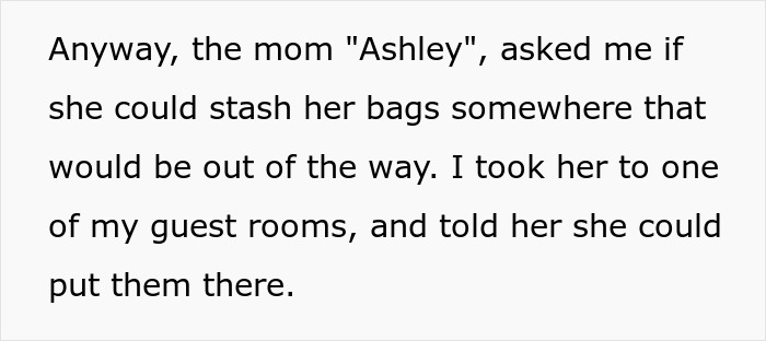Single Mom Tries To Take Over Stranger’s Guest Room Because They’re “Rich And Have A Lot Of Space”