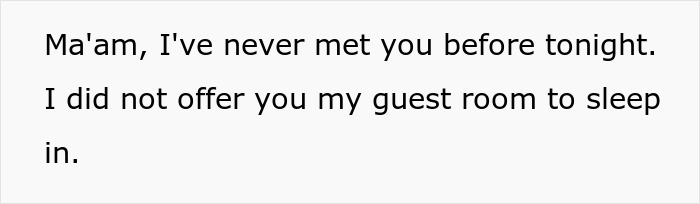 Single Mom Tries To Take Over Stranger’s Guest Room Because They’re “Rich And Have A Lot Of Space”