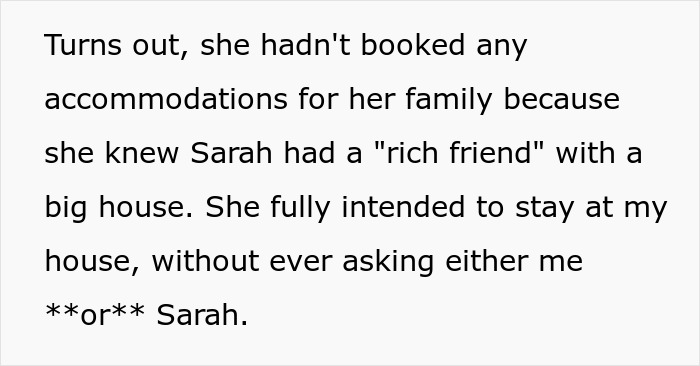 Single Mom Tries To Take Over Stranger’s Guest Room Because They’re “Rich And Have A Lot Of Space”
