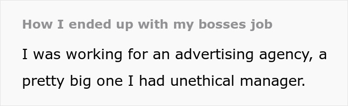 Man Goes From Fired To Promoted In A Matter Of Weeks After Corrupt Boss Tries To Get Rid Of Him