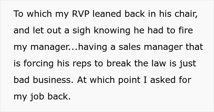 Man Goes From Fired To Promoted In A Matter Of Weeks After Corrupt Boss Tries To Get Rid Of Him