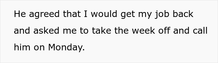 Man Goes From Fired To Promoted In A Matter Of Weeks After Corrupt Boss Tries To Get Rid Of Him