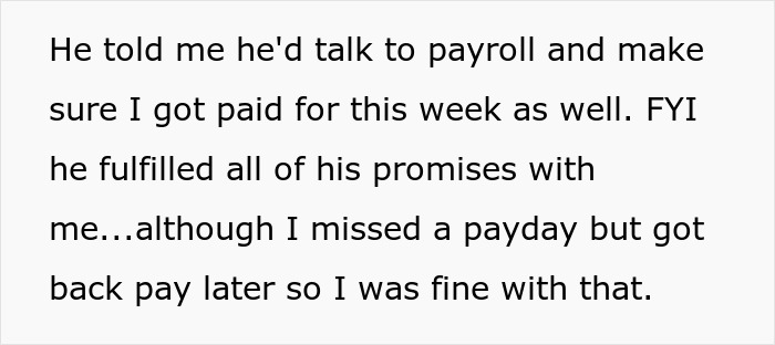 Man Goes From Fired To Promoted In A Matter Of Weeks After Corrupt Boss Tries To Get Rid Of Him