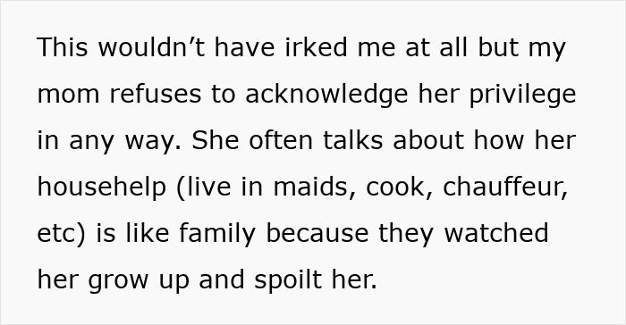 Wealthy Mom Sees House Help As Family Yet Makes Them Stay In Shed, Teen Calls Her Out For Hypocrisy