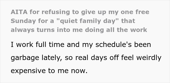 Lady Skips “Relaxed” Fam Event That Secretly Requires Her To Do All The Work, Fam Says She’s Selfish