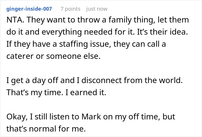 Lady Skips “Relaxed” Fam Event That Secretly Requires Her To Do All The Work, Fam Says She’s Selfish