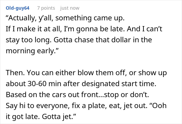 Lady Skips “Relaxed” Fam Event That Secretly Requires Her To Do All The Work, Fam Says She’s Selfish