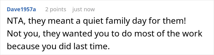 Lady Skips “Relaxed” Fam Event That Secretly Requires Her To Do All The Work, Fam Says She’s Selfish